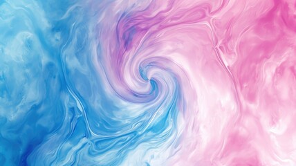 The abstract picture of the two colours between blue and pink colour that has been mixing with each other in the form of the ink or liquid to become beautifully view of this abstract picture. AIGX01.
