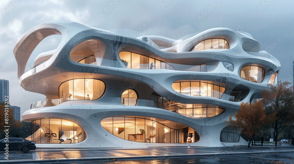 The artistry of construction unfolds as digital visions materialize ...