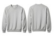 © Studio Art - A pair of plain gray sweatshirts against a white background