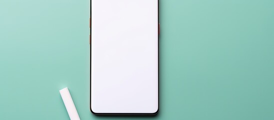 Leinwandbilder - smart phone and note. copy space available
