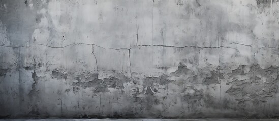 Poster - Abstract Texture of old gray concrete wall background for design and copy space