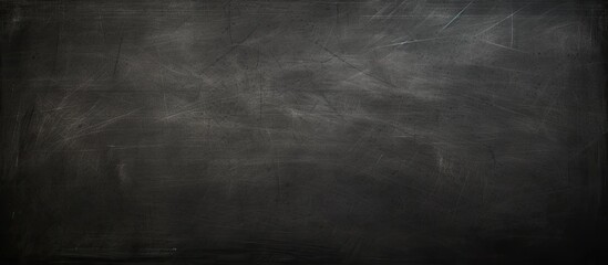 Poster - Blackboard texture background Chalk rubbed out. copy space available