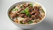 © olegganko - Vietnamese Beef Noodle Soup at a Restaurant