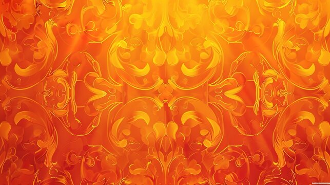 Orange colour background