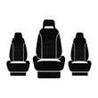 © mobarok8888 - Car seat icons set vector on white background