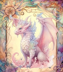 Canvas Print - Fairy Fantasy Junk Journal Digital Paper