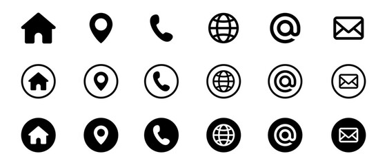 illustration vector graphic of contact design template. company connection business card curriculum 