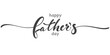 © senimanto - Happy father’s Day lettering . Handmade calligraphy vector illustration. father's day card
