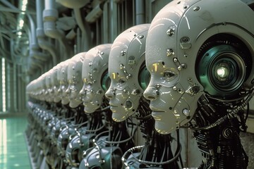 Aufkleber - Cybernetic society's rise and fall