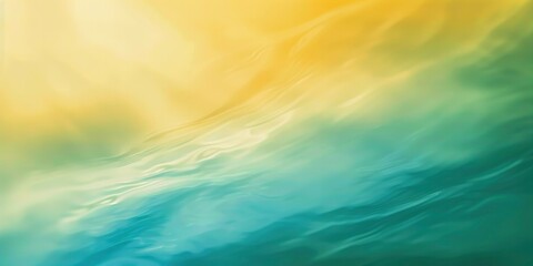 Wall Mural - Abstract green and yellow colors background