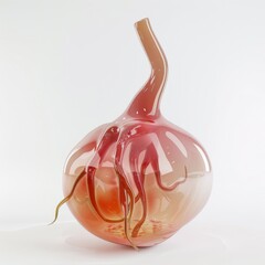 3D rendering illustration of a human urinary bladder. Anatomy of human illustration.