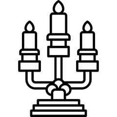 Poster - Candelabra Icon