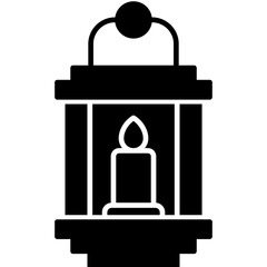 Poster - Oil Lamp Icon