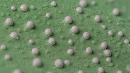 Wall Mural - eggs on green grass
