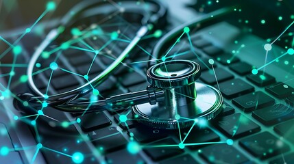Innovative Healthcare Medicine Concept in Modern Web and Graphic Design Style