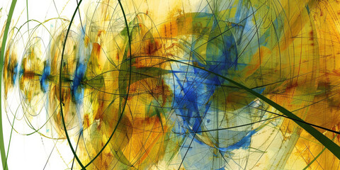 Wall Mural - abstract autumn background
