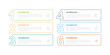© Haris - Design template infographic vector element with 6 step line process or option