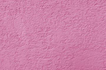 Wall Mural - Texture of pink rough plaster. Abstract design background.