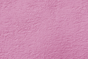 Wall Mural - Texture of pink rough plaster. Abstract design background.