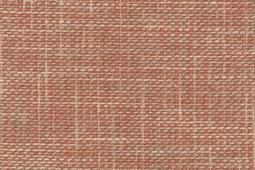 red fabric texture background close up, detailed neutral color woven linen backdrop, furniture cloth textile material, modern cotton clothing weave pattern