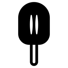 Canvas Print - ice cream icon