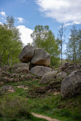 Wall Mural - rocks in the mountains