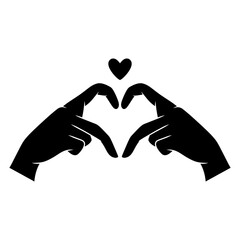 Sticker - hands gesture love finger symbol