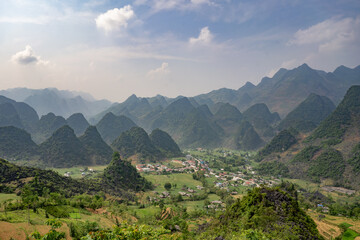 Quan Ba heaven gate, Ha Giang province, Ha Giang loop, North Vietnam