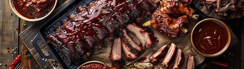 regional flavors explore the diverse world of barbecue by showcasing regional specialties, such as t