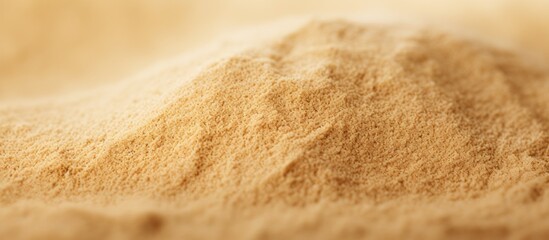 Poster - Detailed close up of sand texture in an image with a soft focus for copy space image