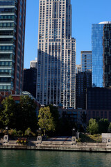 Wall Mural - Architecture in the downtown of Chicago, Illinois