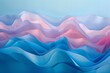 © BOOM - Digital image of  blue and pink wave background, high quality, high resolution