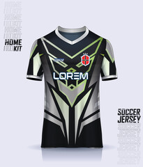 Wall Mural - Soccer jersey design for sublimation