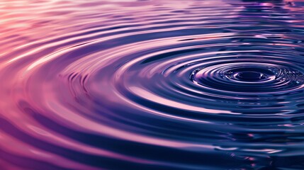 Wall Mural - macro photograph of a rippling water surface, capturing the reflections and fluid motion. concept of