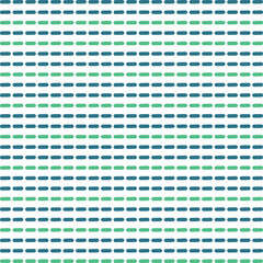 Wall Mural - Intermittent dashes or long dots, are arranged in colored rows.