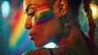 © worawut - photography,Closeups of Pridethemed tattoos ,Leica Q3
