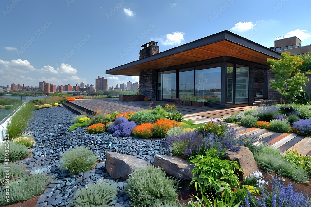 Beautiful view of Urban Modern Green Roof Designs
