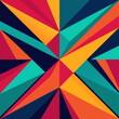 © Asim-Backgrounds - Geometric backgrounds with sharp angles and bright, contrasting colors for modern design projects.1