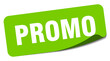 © B-design - promo sticker. promo label