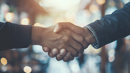 handshake between two professionals