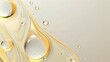 © Mr.PJ - Oil bubbles collagen skin serum. concept skin care cosmetics.