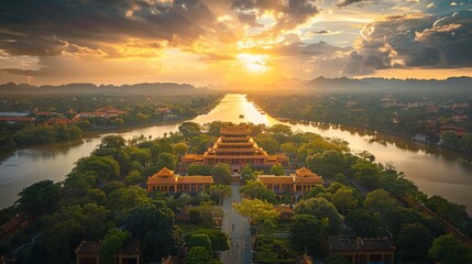 Poster - Imperial City in Hue, Vietnam