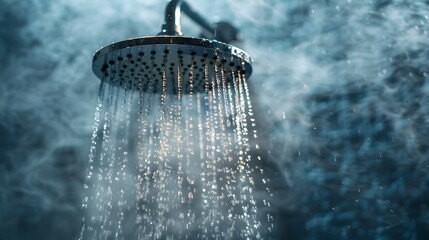 Steaming Shower Refreshes Bathroom with a Gleaming Finish