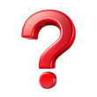 © Zhaidar - Red question mark 3d icon