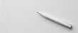 © Starkreal - Clean and simple image of a white pen on a plain background, minimalist design with room for text and other elements