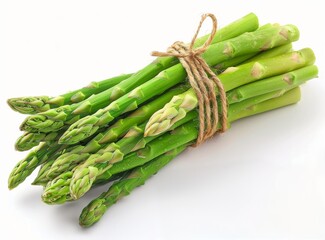 Wall Mural - Bunch of Asparagus Tied With a Rope