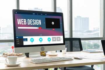 website design software provide modish template for online retail business and e-commerce
