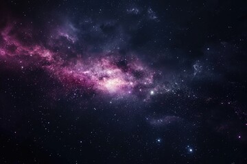 Wall Mural - Colorful galaxy with vibrant colors and stars