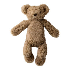 baby soft teddy bear isolated on transparent background