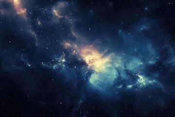 vibrant colors of the cosmos at night